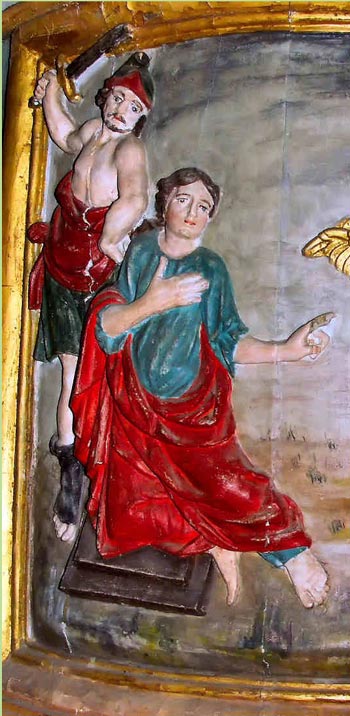Le martyre de sainte Victoire, (art breton).